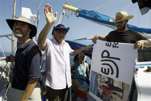 לא כל היהודים בעולם תומכים במדיניות ממשלת ישראל". פעילים יהודים על הספינה
