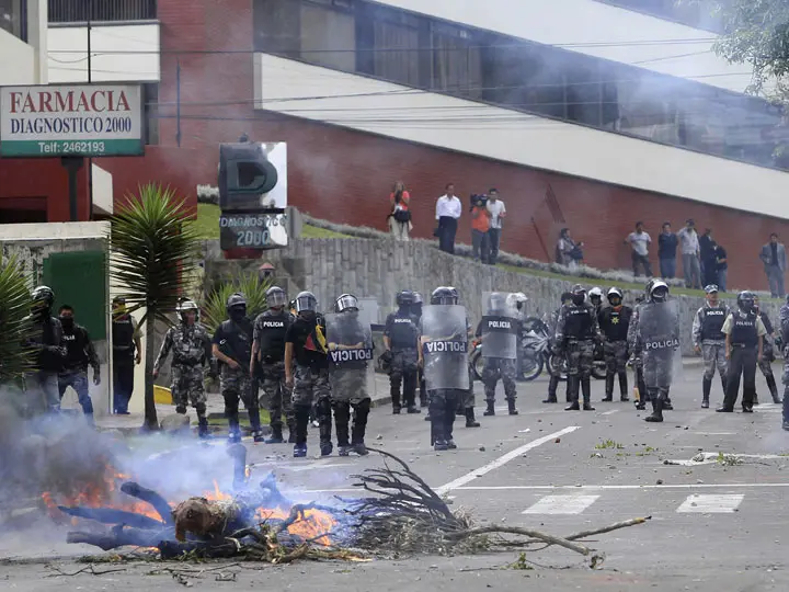 מהומות באקוודור, ספטמבר 2010