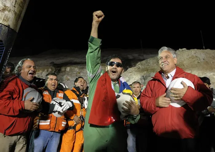 חילוץ הכורים בצ'ילה - לואיס אורזואה, הכורה האחרון שחולץ, ונשיא צ'ילה