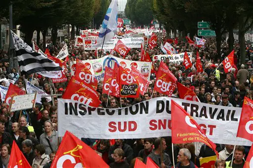 הציבור הצרפתי עייף מההפגנות