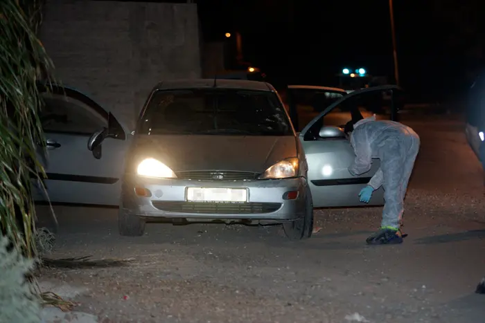 האישה מתה מפצעיה בבית החולים. זירת הרצח