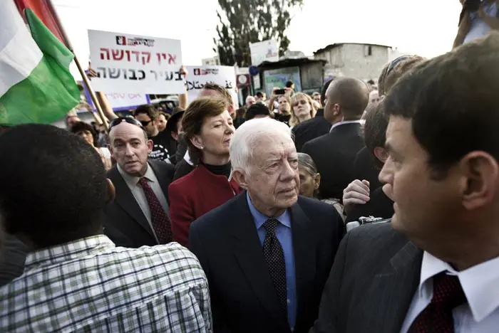 לדברי הפעילים, קרטר אמר להם כי הוא גאה לקחת חלק בהפגנה לא אלימה. קרטר