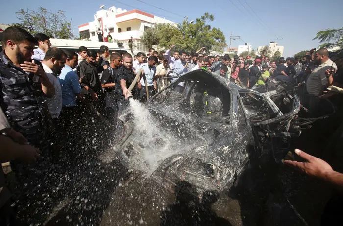 סיבת הפיצוץ עדיין לא ידועה. זירת הפיצוץ היום