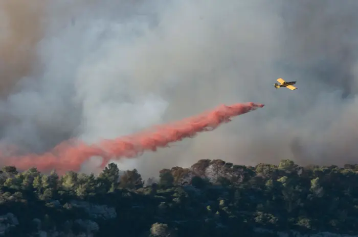 מאז שעות הבוקר יצאו כלי הטיס לכ-250 גיחות מעל איזורי הבעירה