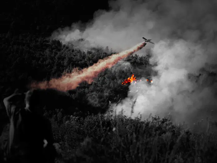 "לקח לנו שתי דקות להחליט לשגר מטוסי כיבוי לישראל"