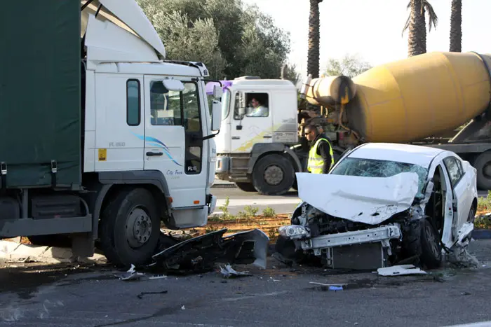 11 הרוגים בתאונות דרכים קטלניות בשבועיים הראשונים של שנת 2011
