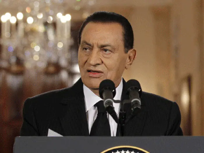נשיא מצרים חוסני מובארק