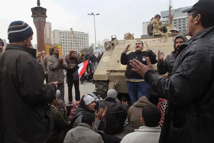 "יש במצרים קולות שקוראים לעצור את המפגינים משום שכועסים עליהם"
