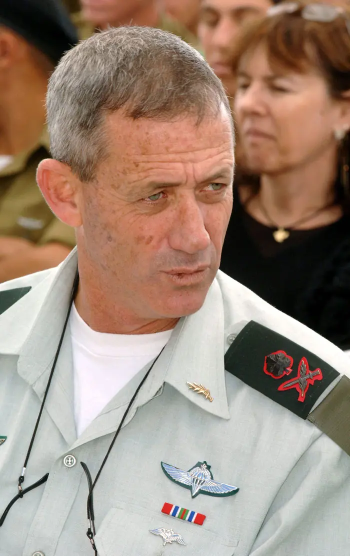 בני גנץ וגדי אייזנקוט, דצמבר 2005