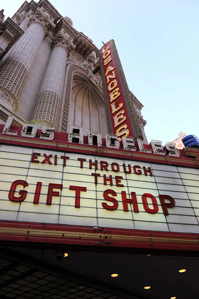 הזדמנות להיזכר שוב. מתוך "Exit Through Gift Shop"