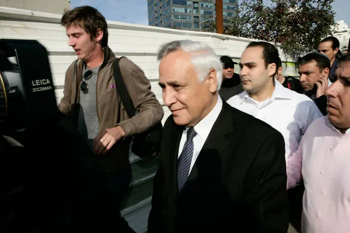 משה קצב בשלב הטיעונים לעונש במשפטו, פברואר 2011