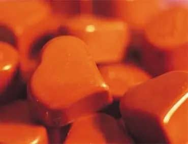 שוקולד בצורת לב