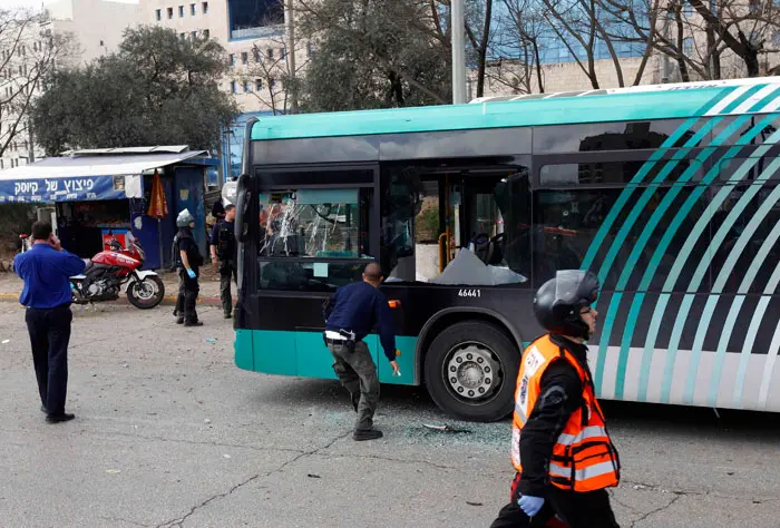 כדי לעצור את ההסלמה צריך להגיב ביד מאוד קשה על הפיגועים. זירת הפיגוע בירושלים