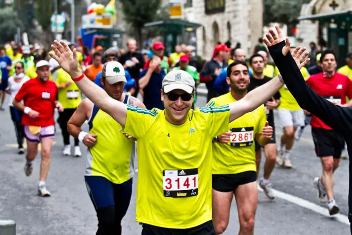 "המרתון כשלעצמו מציע מגוון מקצים לקהלים השונים"