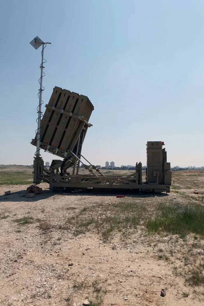 ארצות הברית הייתה שותפה בבנייתה, סוללת כיפת ברזל