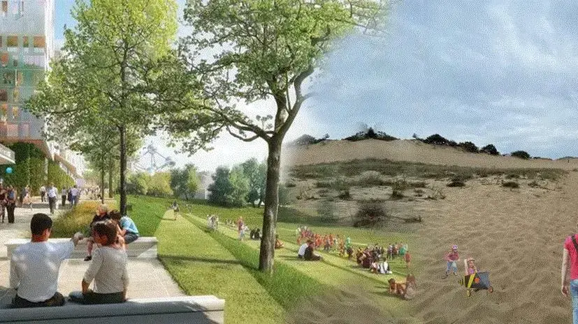 Ashdod's dune will be preserved; Thousands of apartments will be built