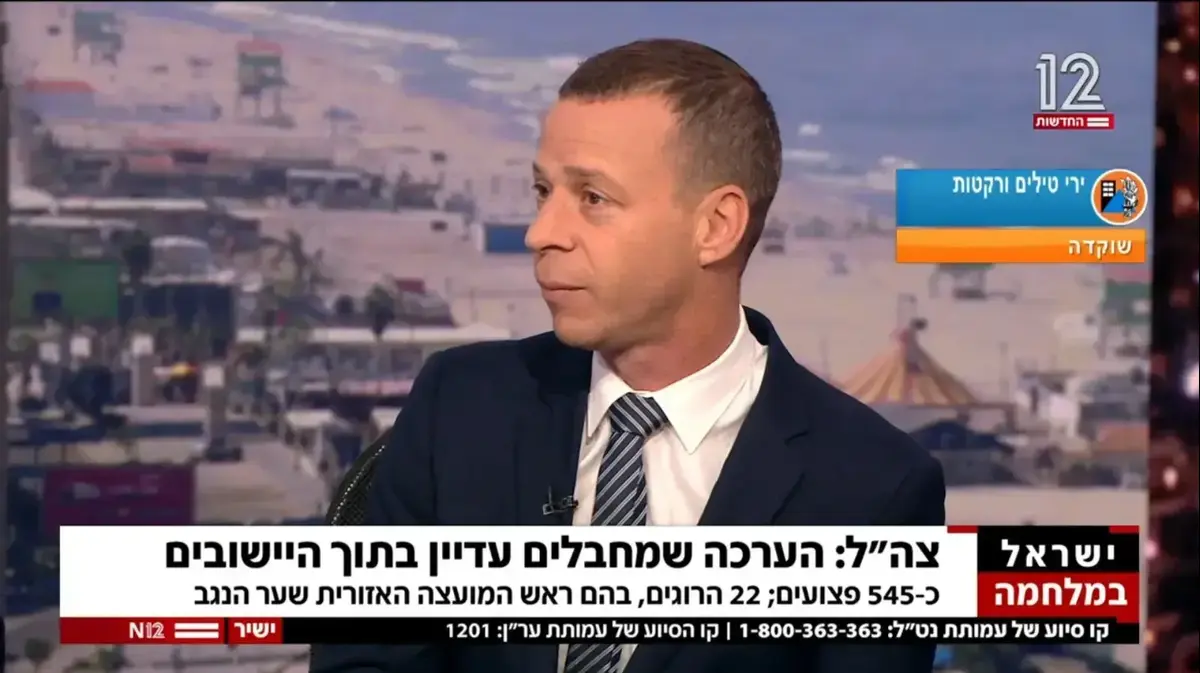 Amit Segal came to the studio on Saturday, Channel 14 didn't even break into the broadcast - voila! culture