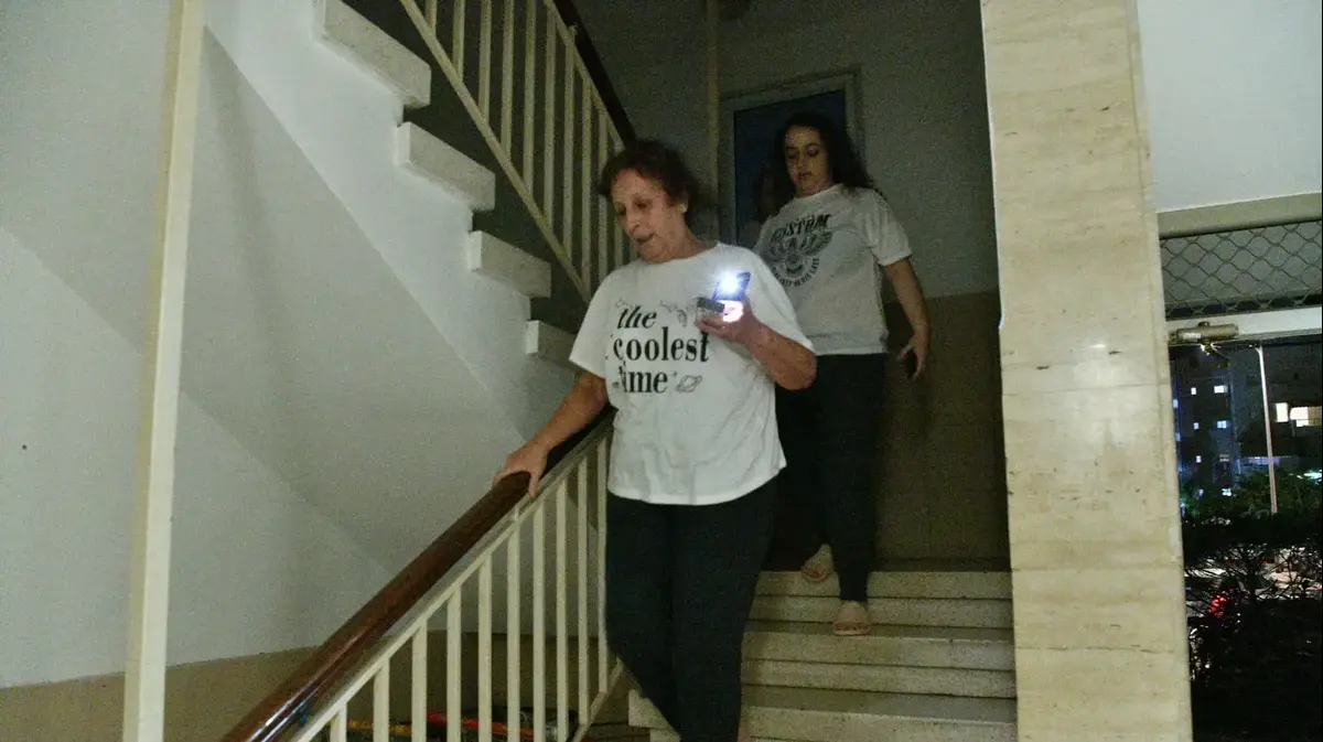 Third safe room, fourth stairwell Where is safest during an alarm