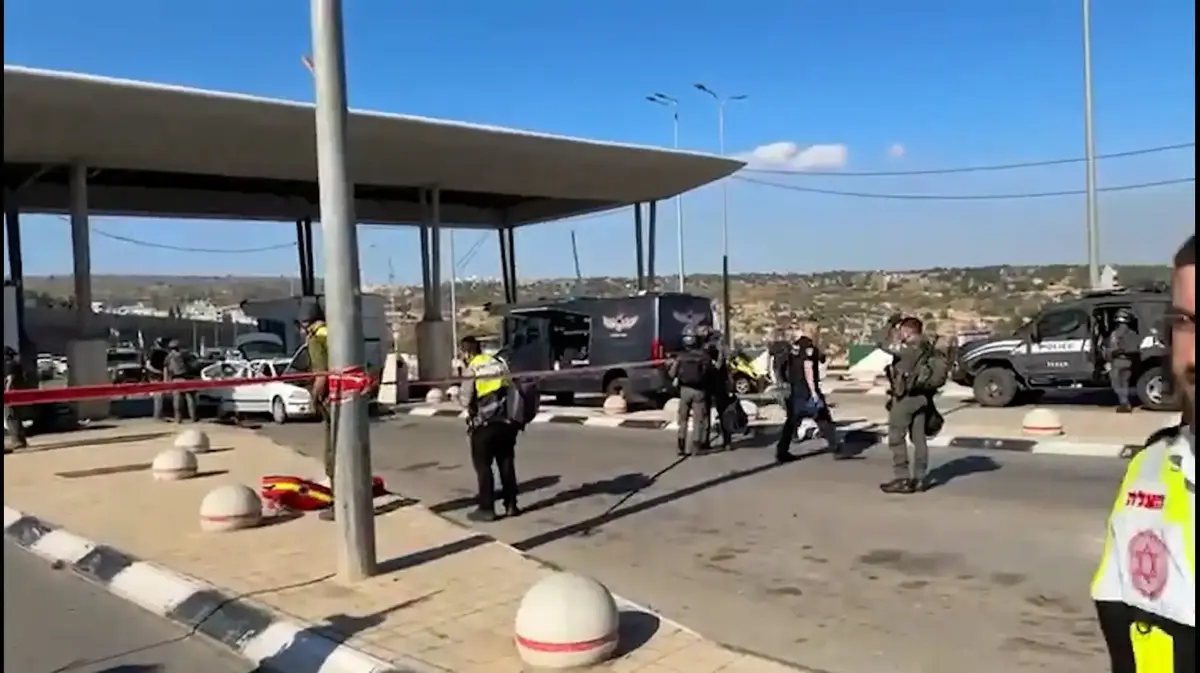 Shooting Attack At The Tunnel Checkpoint In Jerusalem, Three Terrorists ...