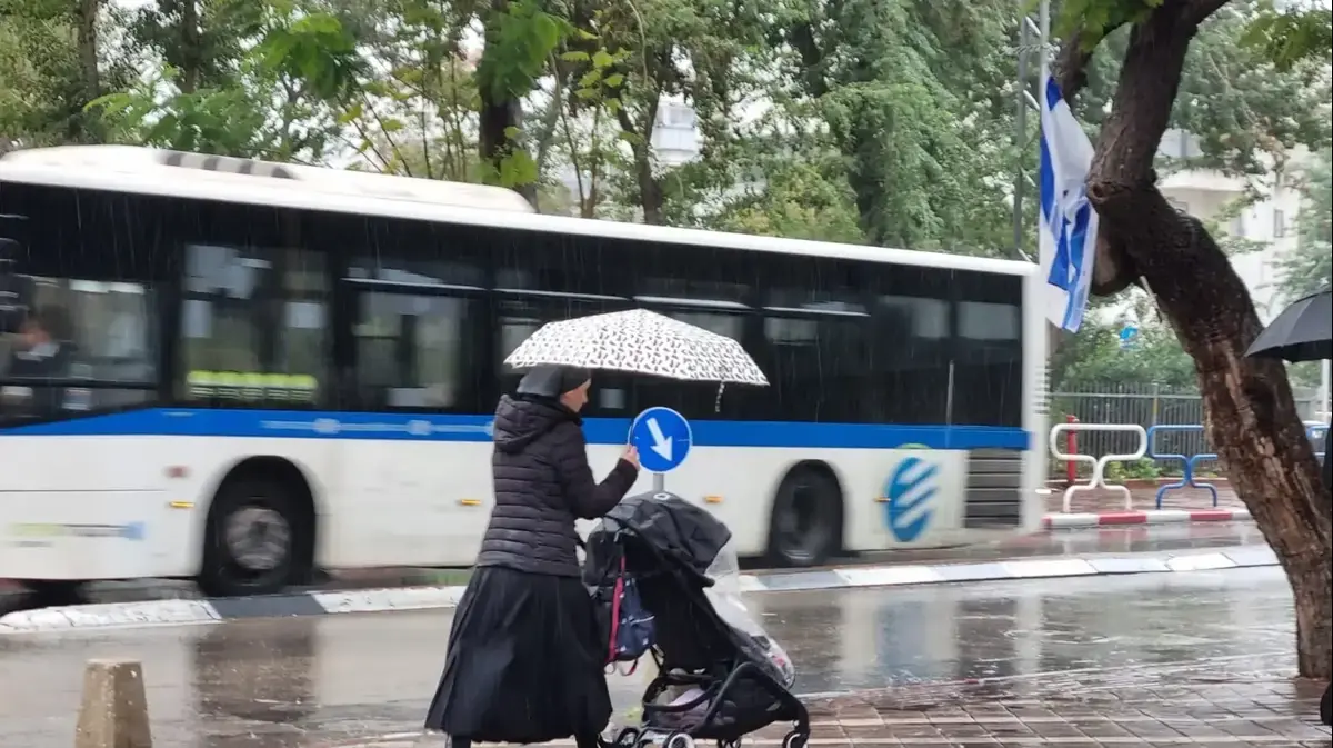 Winds, flooding and snow on Mount Hermon the weather for the next few