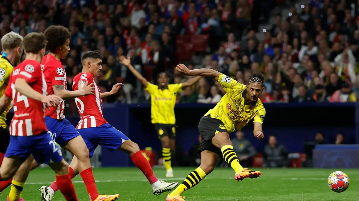 Atlético went backwards, Dortmund shrunk to 2:1 in the quarter-finals