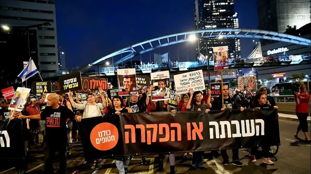 Abducted family members to the Secretary General of the Histadrut: If they do not return, there will be no economy"