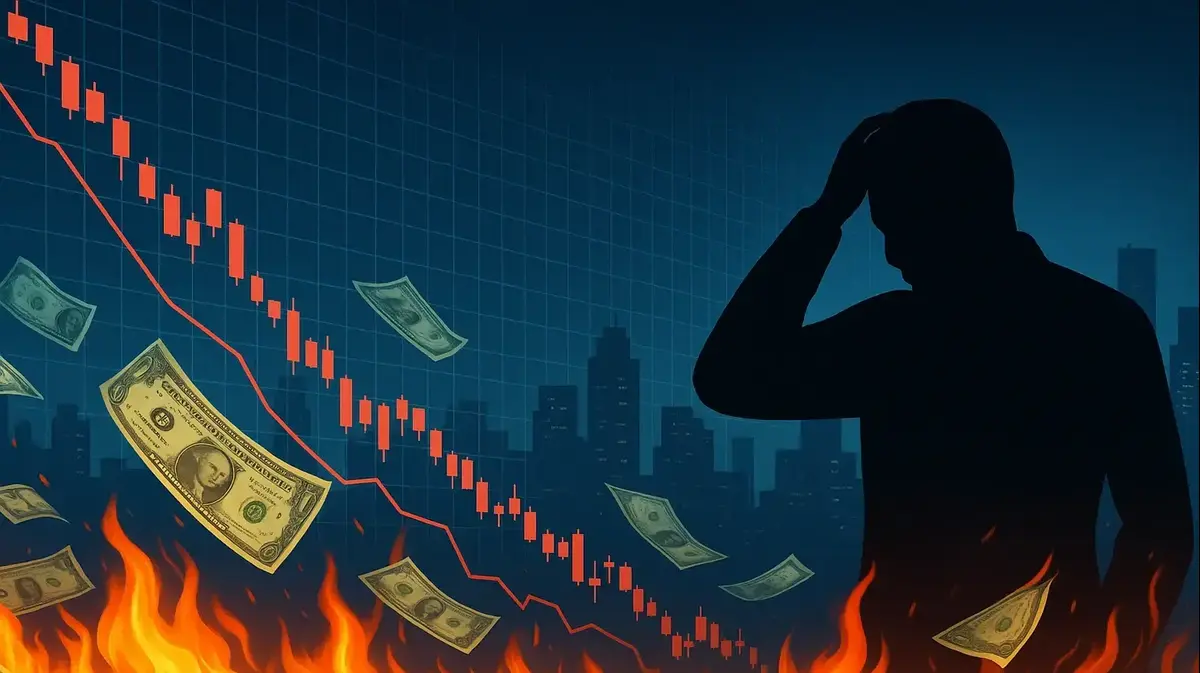 קריסת ענק: ביטקוין נחתך בחצי, 1.2 טריליון התאדו מהשוק