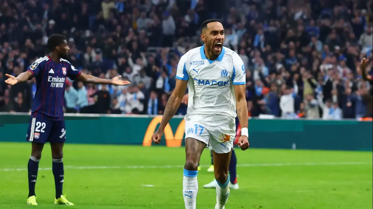 אומביאנג כבש צמד, מארסיי ניצחה את ליון בדקה ה-91 – וואלה ספורט