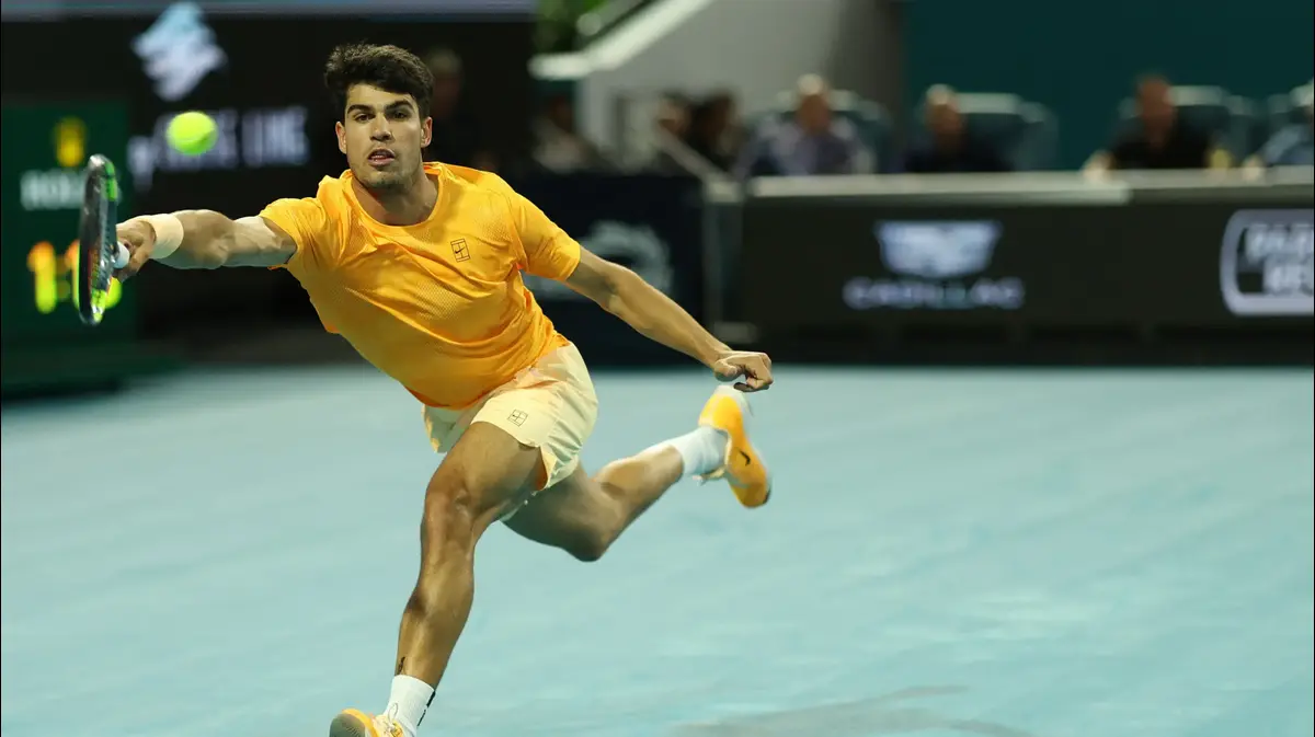 הפתעה גדולה במיאמי: סבסטיאן קורדה הדיח את קרלוס אלקראס – וואלה ספורט