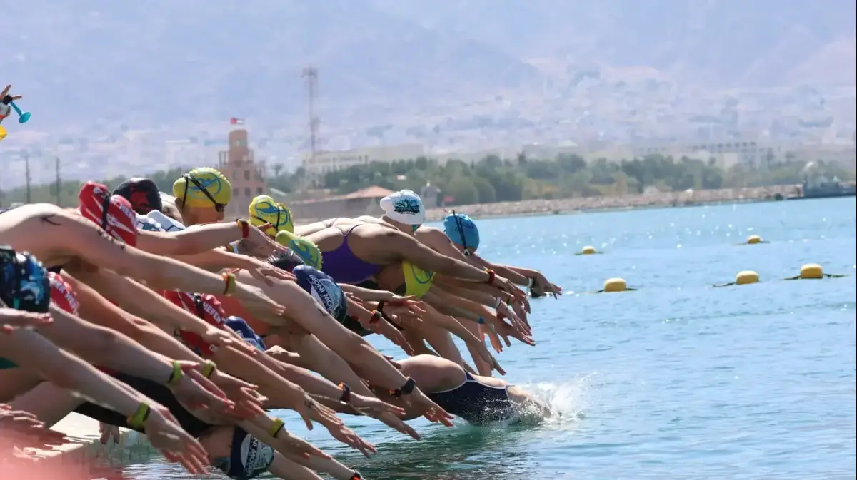 יונתן אחדות ורבקה אנדרוביץ’ אלופי ישראל בשחייה במים פתוחים – וואלה ספורט