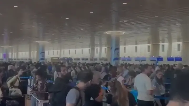 למרות ההודעה על סיום השביתה, הכאוס בנתב"ג נמשך