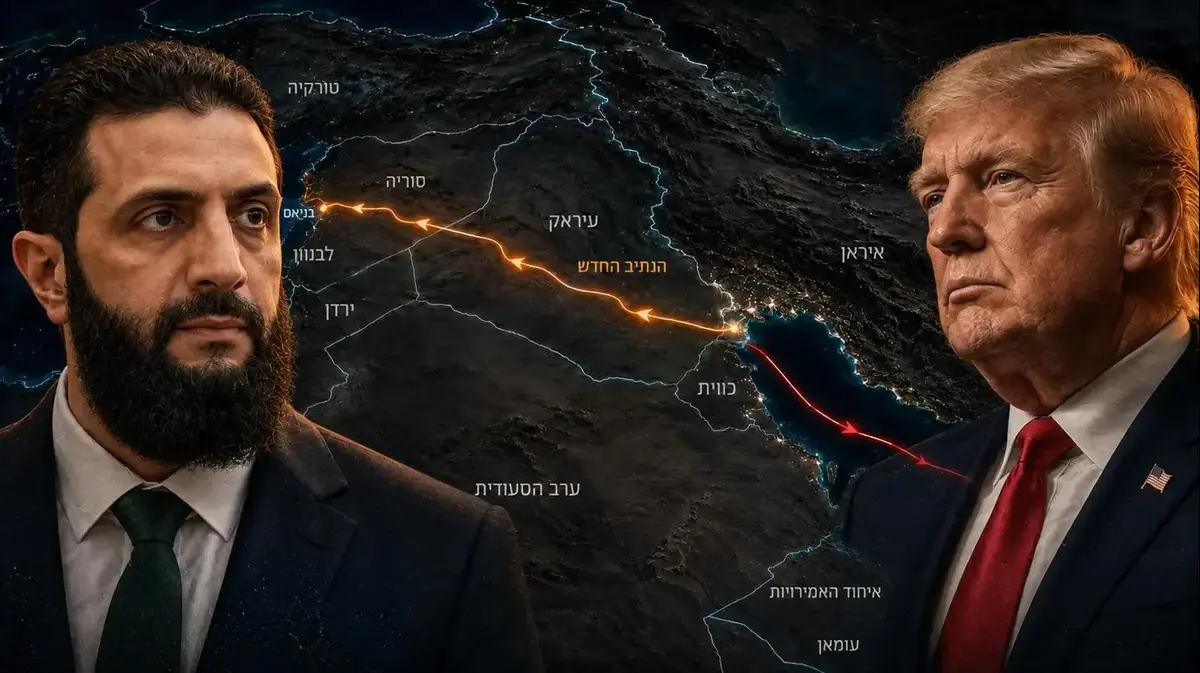 נתיב עוקף הורמוז: סוריה רוצה להפוך לצומת האנרגיה של המזרח התיכון