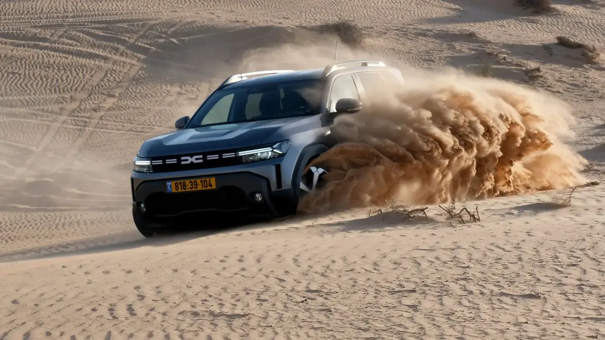 דאסטר מול הנגב: רכב ה-4x4 האוטומטי הזול בארץ במבחן שטח ראשון - וואלה רכב