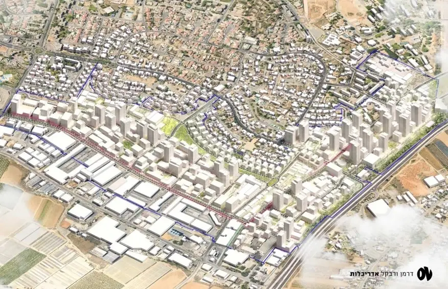 התחדשות בלב העניינים: המרכז הוותיק של העיר הזו בדרך למתיחת פנים