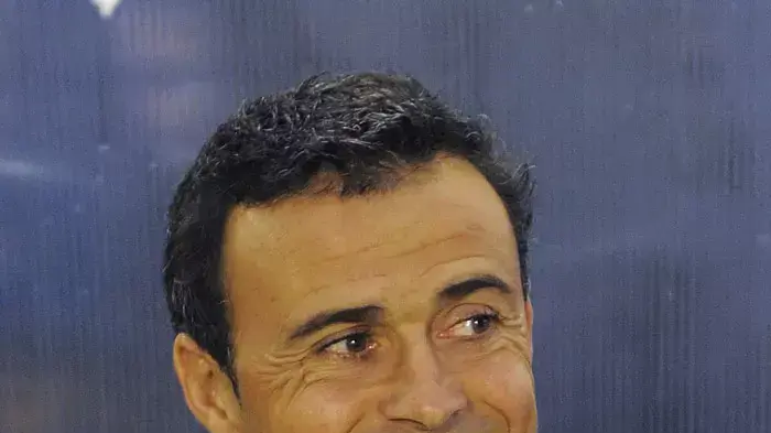 המאמן הספרדי לואיס אנריקה