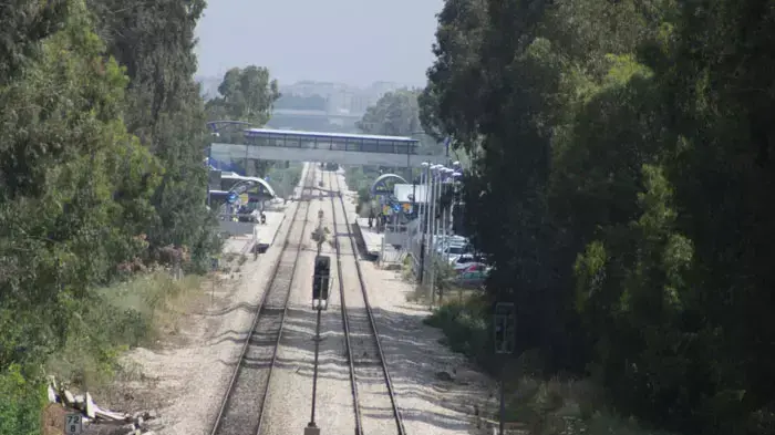 רכבת ישראל בתחנה