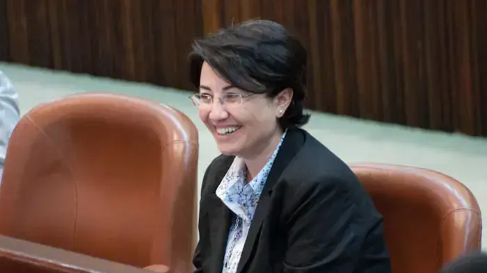 חברת הכנסת חנין זועבי, במליאת פתיחת מושב הקיץ של הכנסת, מאי 2011