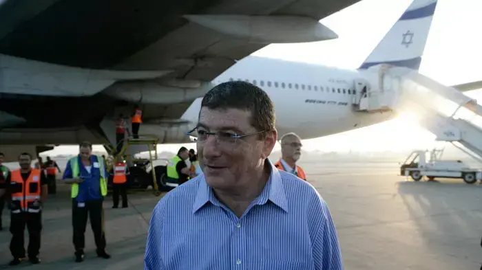 אליעזר שקדי מנכ"ל אל על בנמל התעופה בן גוריון, מאי 2011