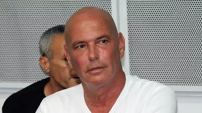 מוני הראל בדיון בבית המשפט בנוגע לבעלות הפועל תל אביב מוני הראל בדיון בבית המשפט בנוגע לבעלות הפועל תל אביב