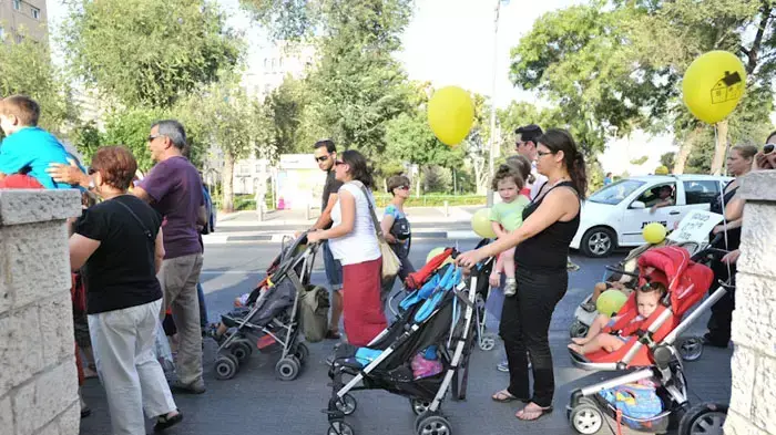 מחאת העגלות בירושלים, יולי 2011 31.7.2011