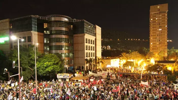 עצרת מחאת הדיור, יוקר המחייה בחיפה, אוגוסט 2011