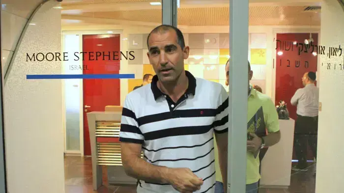 יו"ר בית"ר ירושלים איציק קורנפיין בבקרה התקציבית