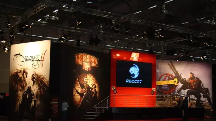 דוכני תערוכת gamescom