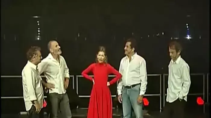 החמישייה הקאמרית בהפגנה