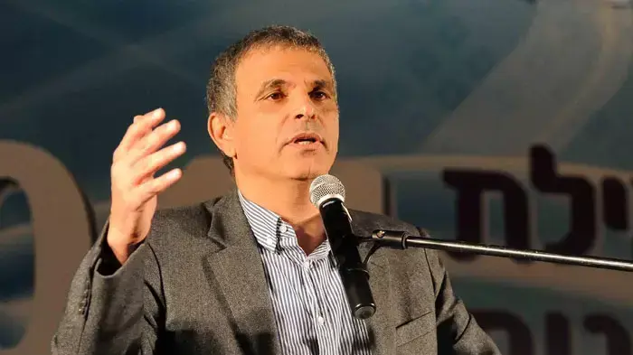 שר התקשורת משה כחלון נואם בכנס אילת לעיתונות