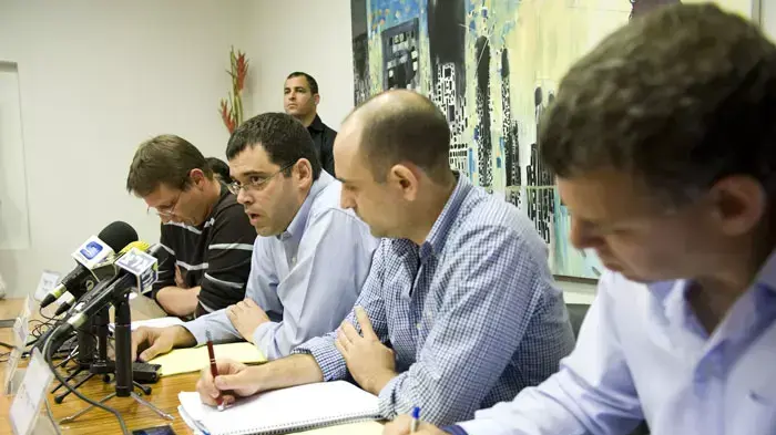 מסיבת עיתונאים מתמחים, דצמבר 2011