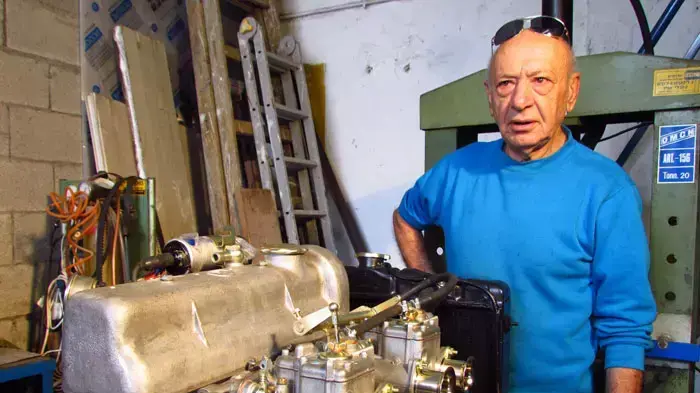 שיפוץ מרצדס 190SL של יהודה אליאס