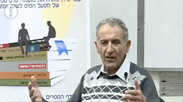 דן בניה סרי במפגש עם קובי מידן לקראת פרס ספיר
