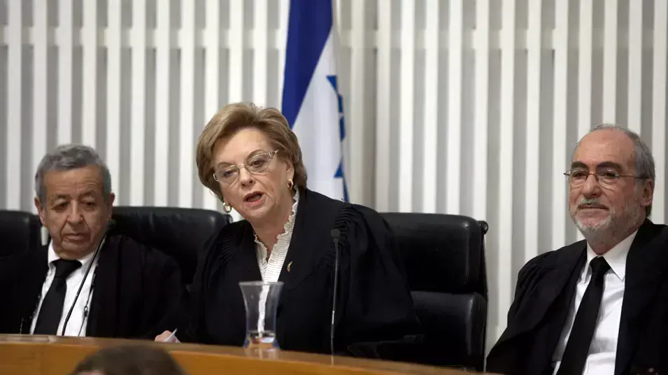 דורית ביניש, אשר גרוניס, אליעזר ריבלין