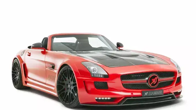 מרצדס SLS-R המאן הוק אדישן